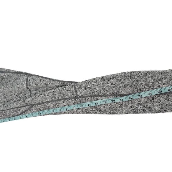 GYMSHARK Compression Fit Fleur Texture Leggings Charcoal Marl Grey Size Small - Picture 7 of 7